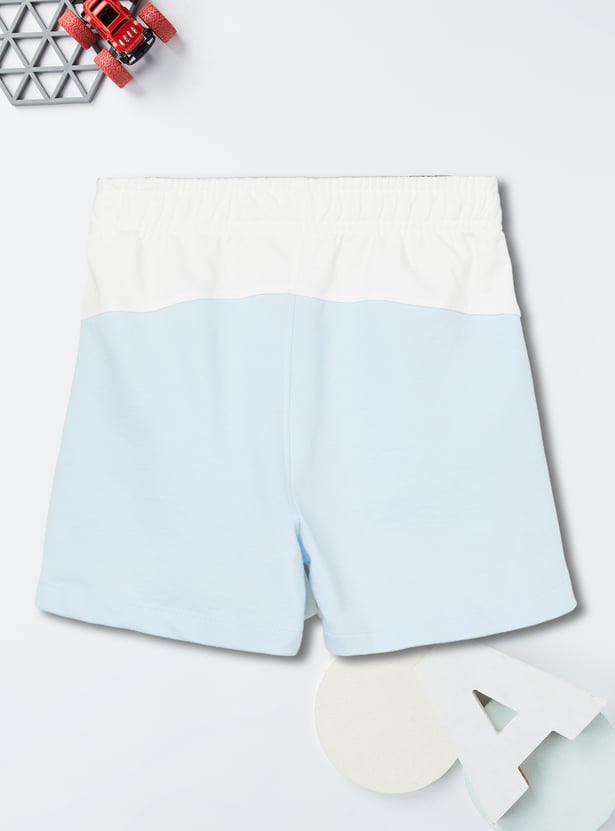 Girls Solid Shorts Set