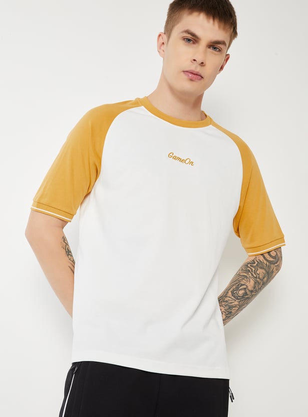 Men Colourblock T-shirt