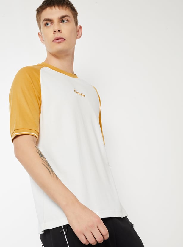 Men Colourblock T-shirt
