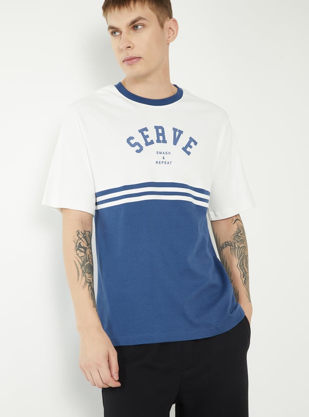 Men Colourblock T-shirt