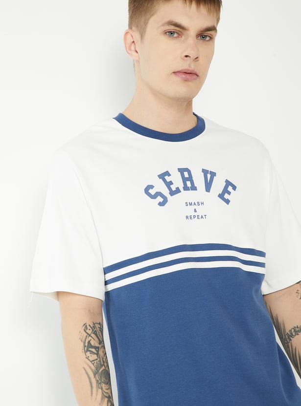 Men Colourblock T-shirt