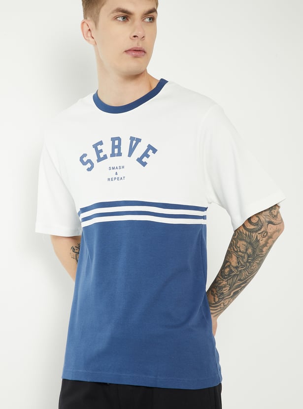 Men Colourblock T-shirt