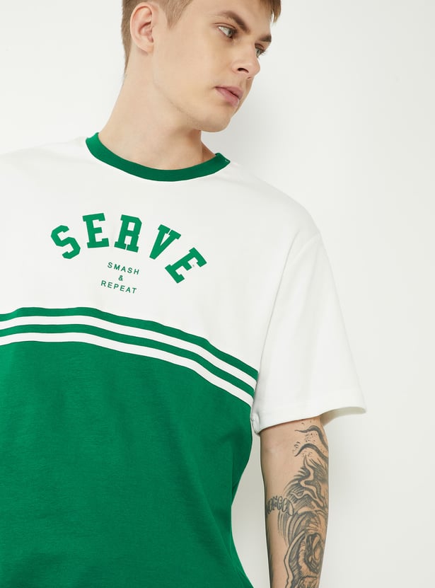 Men Colourblock T-shirt