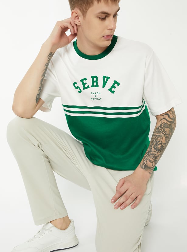 Men Colourblock T-shirt