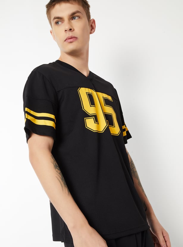 Men Printed Sports T-shirt