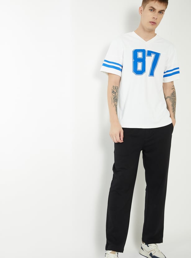Men Printed Sports T-shirt