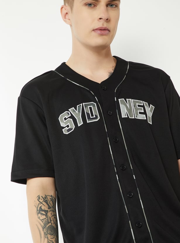 Men Solid Sports T-shirt