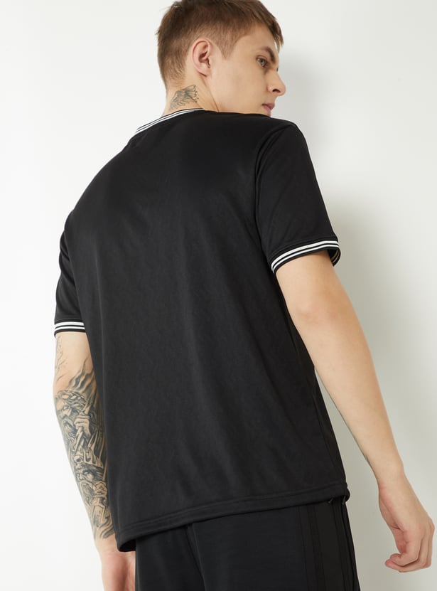 Men Printed Sports T-shirt