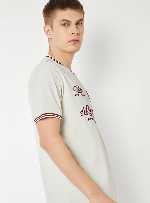Men Printed Sports T-shirt