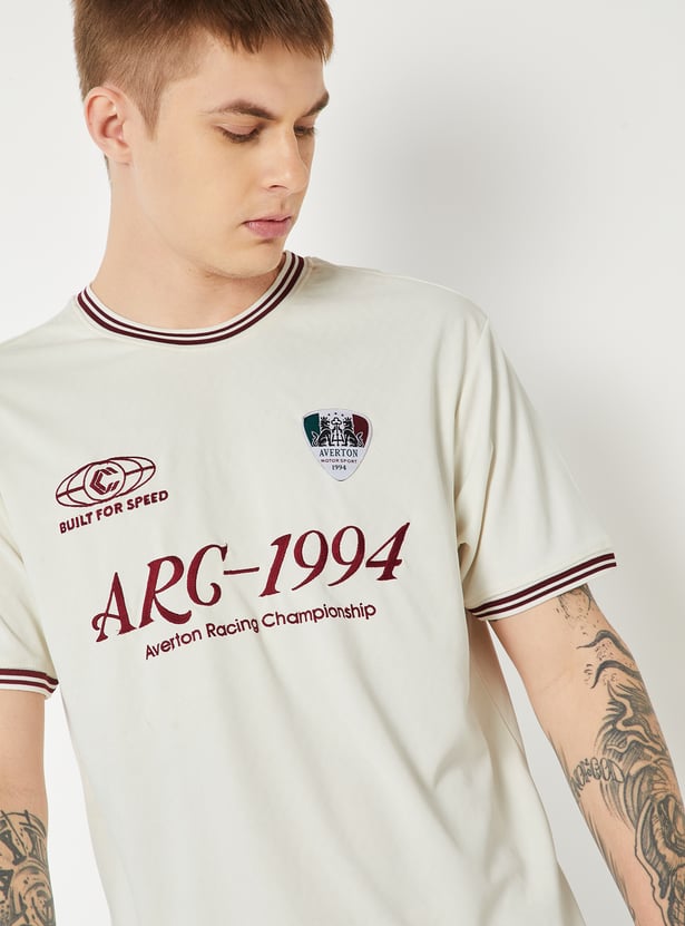 Men Printed Sports T-shirt
