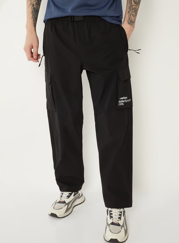 Men Solid Sports Track Pants