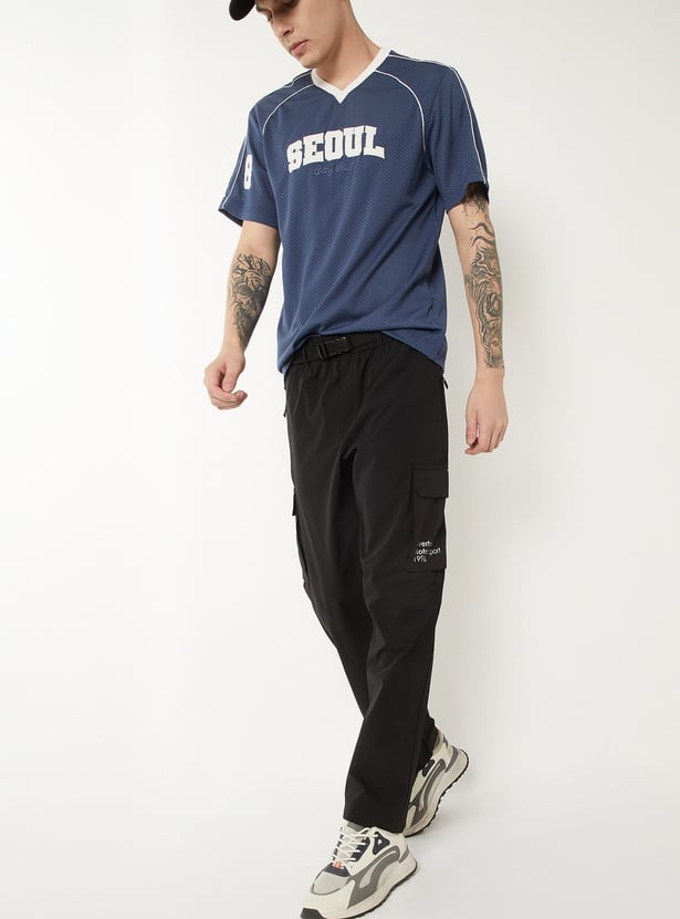 Men Solid Sports Track Pants