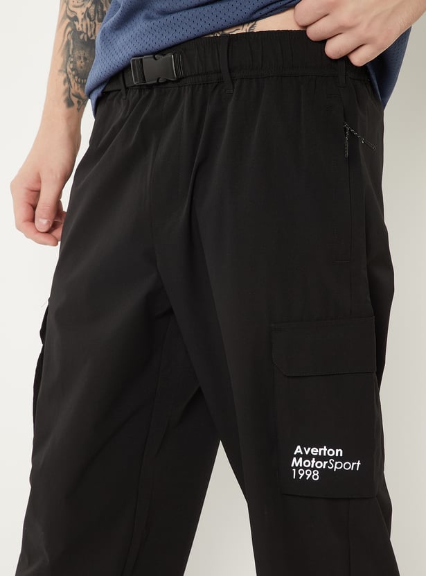 Men Solid Sports Track Pants