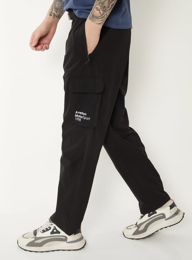 Men Solid Sports Track Pants
