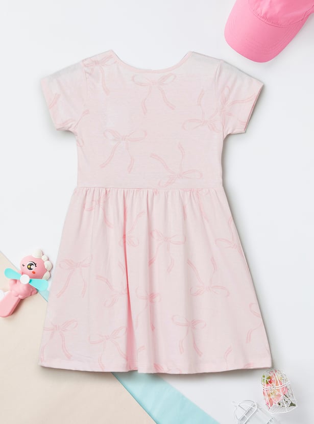 Girls Printed Dress