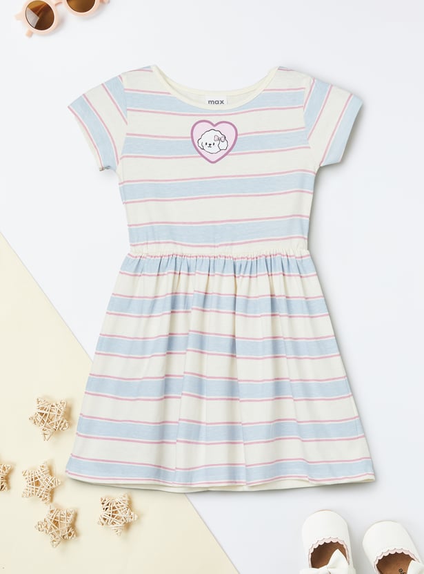 Girls Striped Dress