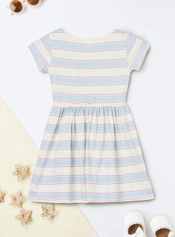 Girls Striped Dress