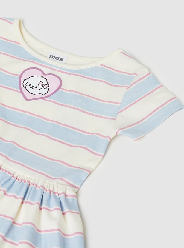 Girls Striped Dress