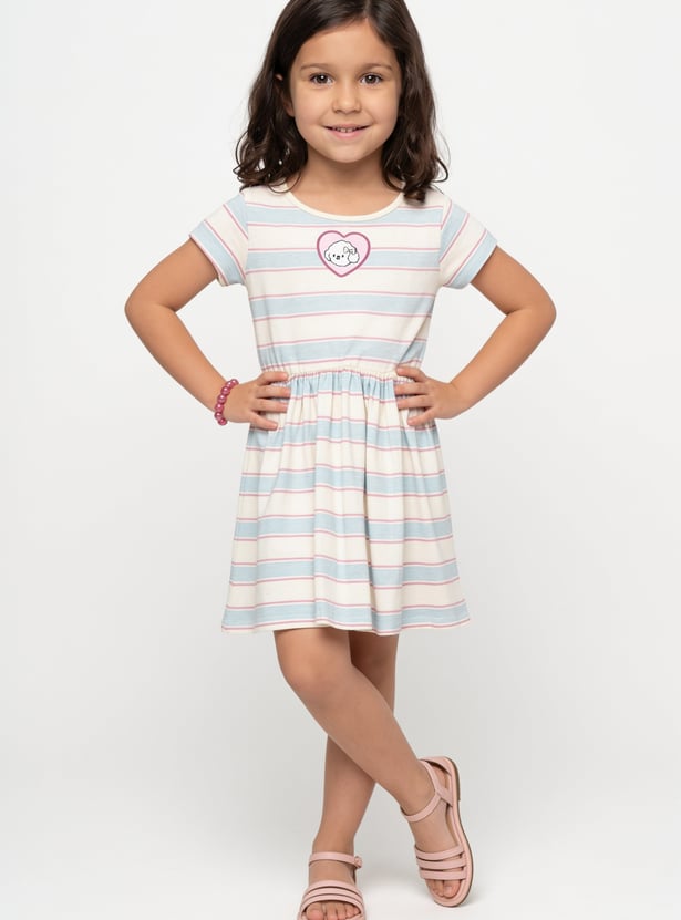 Girls Striped Dress