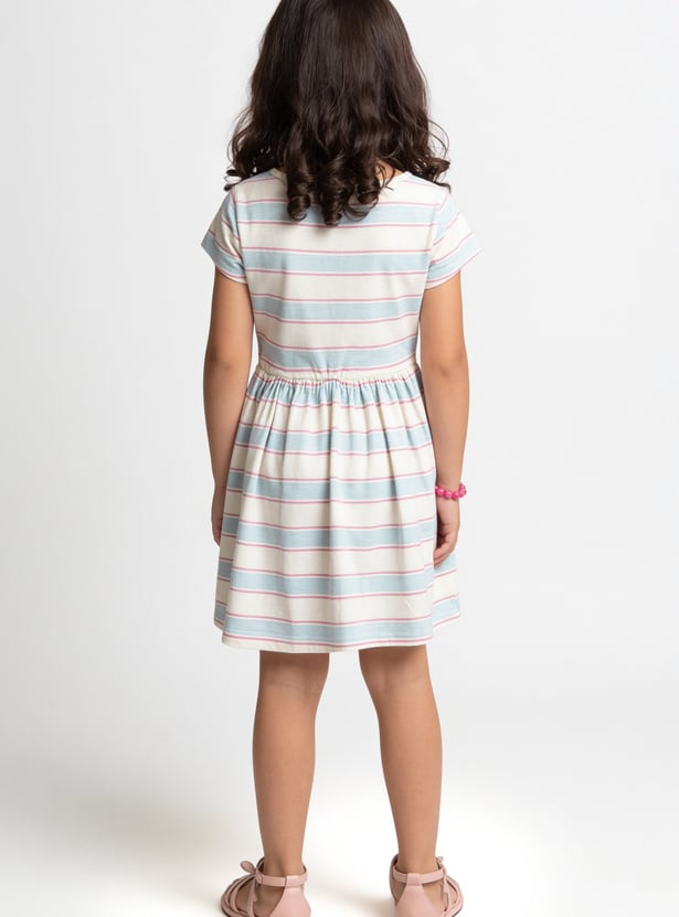 Girls Striped Dress