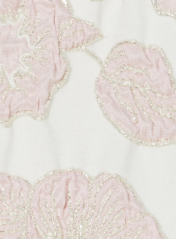 Girls Floral Embroidered Dress
