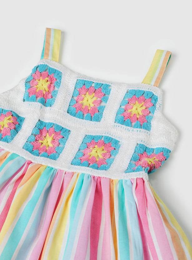 Girls Striped Dress