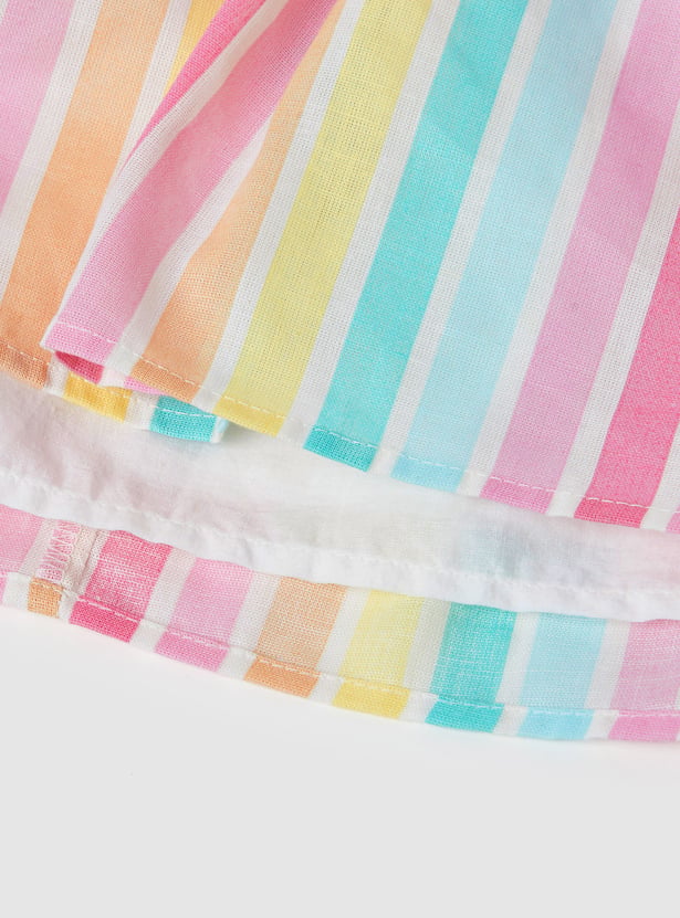 Girls Striped Dress