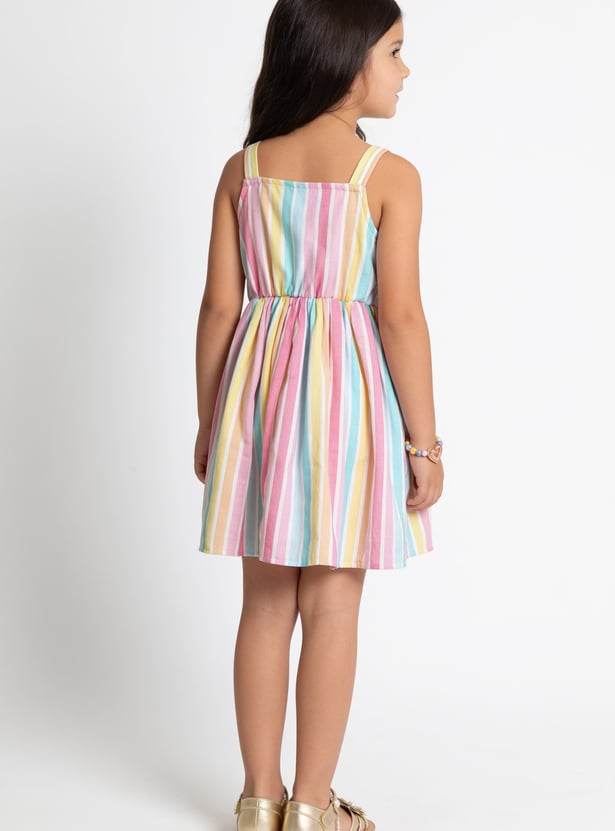 Girls Striped Dress