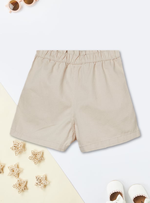 Girls Embroidered Shorts