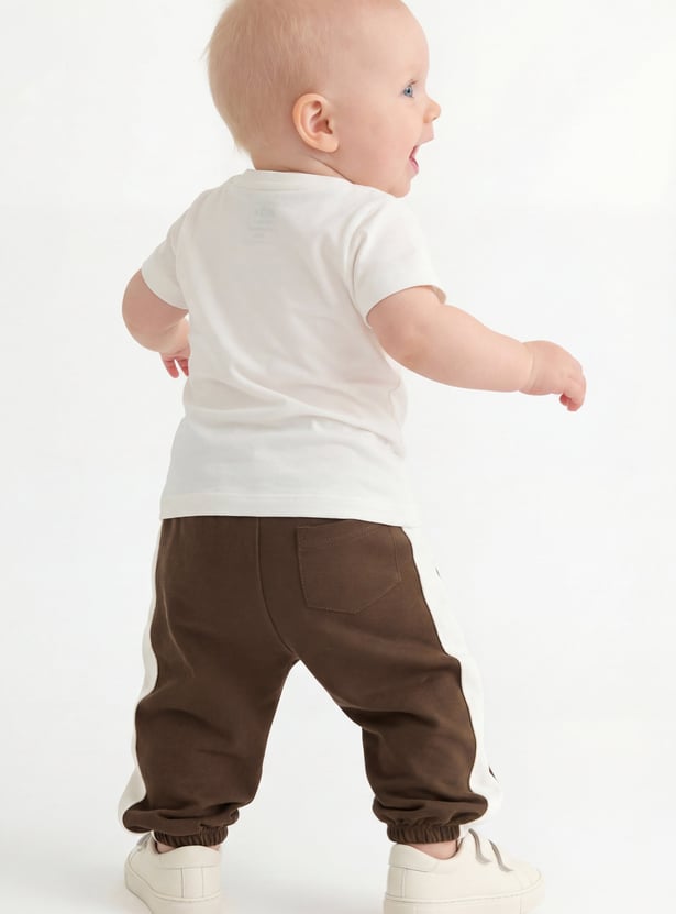 Boys Colourblock Joggers - Pack of 2