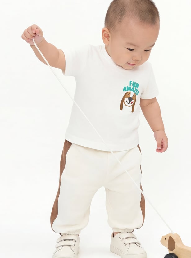 Boys Colourblock Joggers - Pack of 2