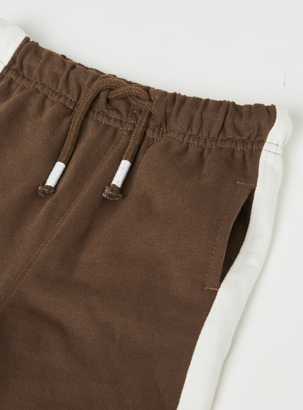 Boys Colourblock Joggers - Pack of 2