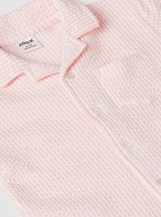 Boys Textured Shirt