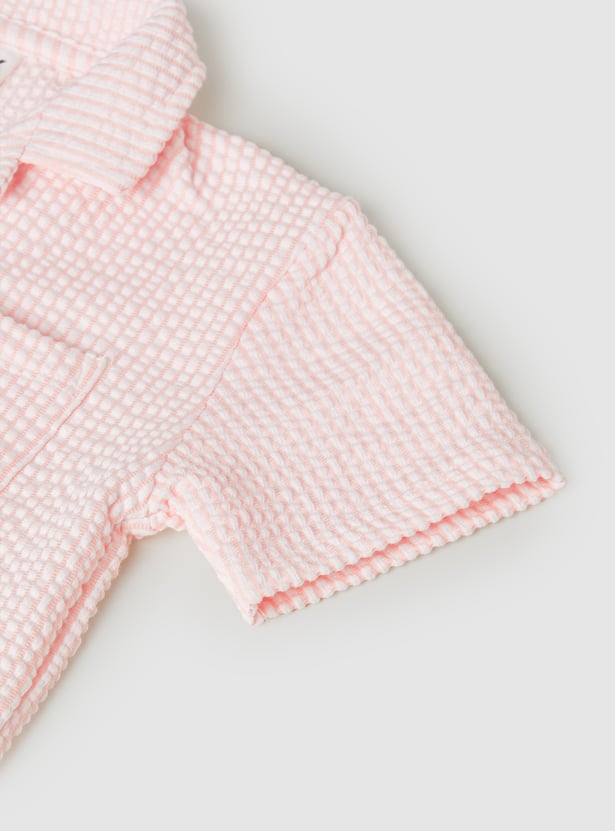 Boys Textured Shirt