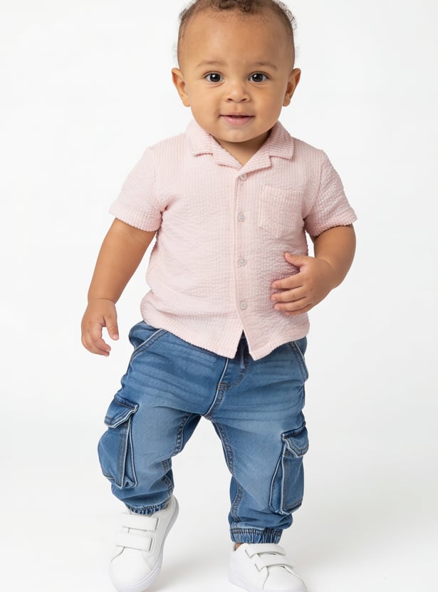 Boys Textured Shirt
