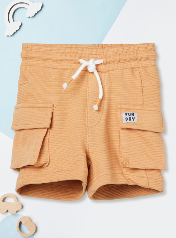 Boys Printed T-shirt and Shorts Set