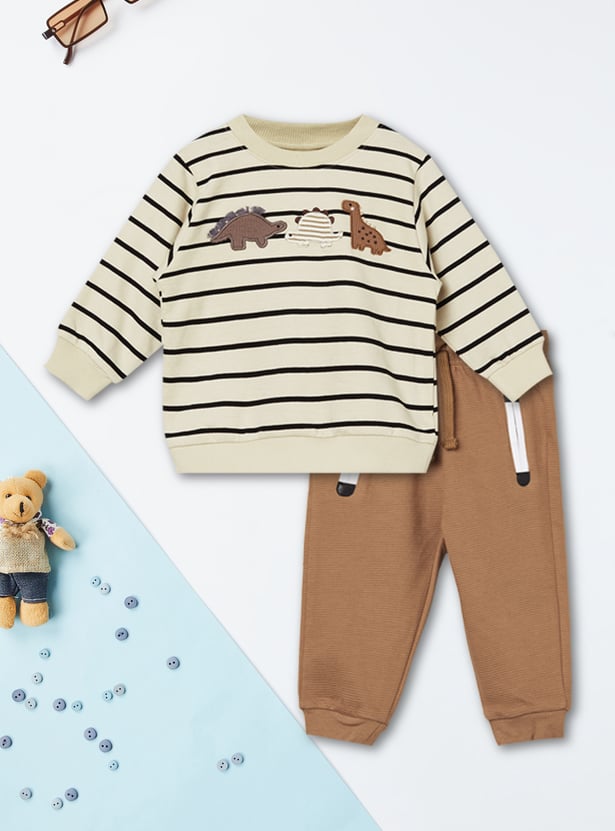 Boys Applique Joggers Set