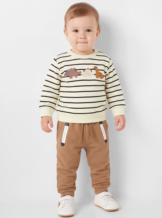 Boys Applique Joggers Set