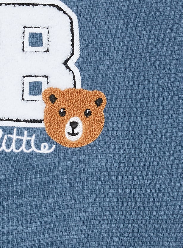 Boys Applique T-shirt with Joggers Set
