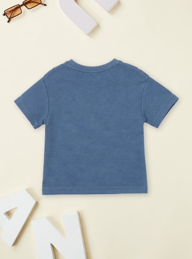 Boys Applique T-shirt with Joggers Set
