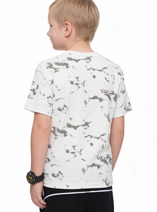 Boys Printed Shorts Set
