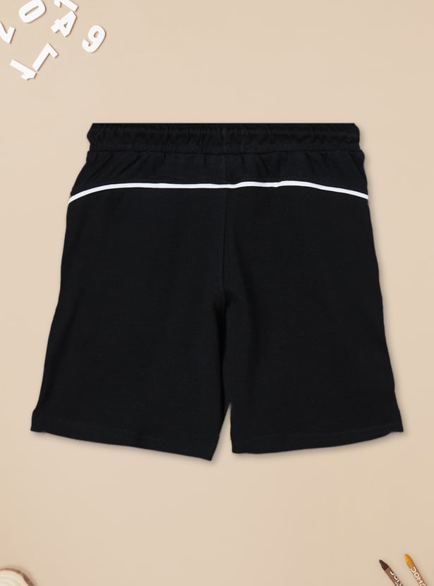 Boys Printed Shorts Set