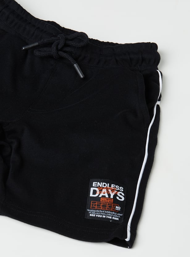 Boys Printed Shorts Set