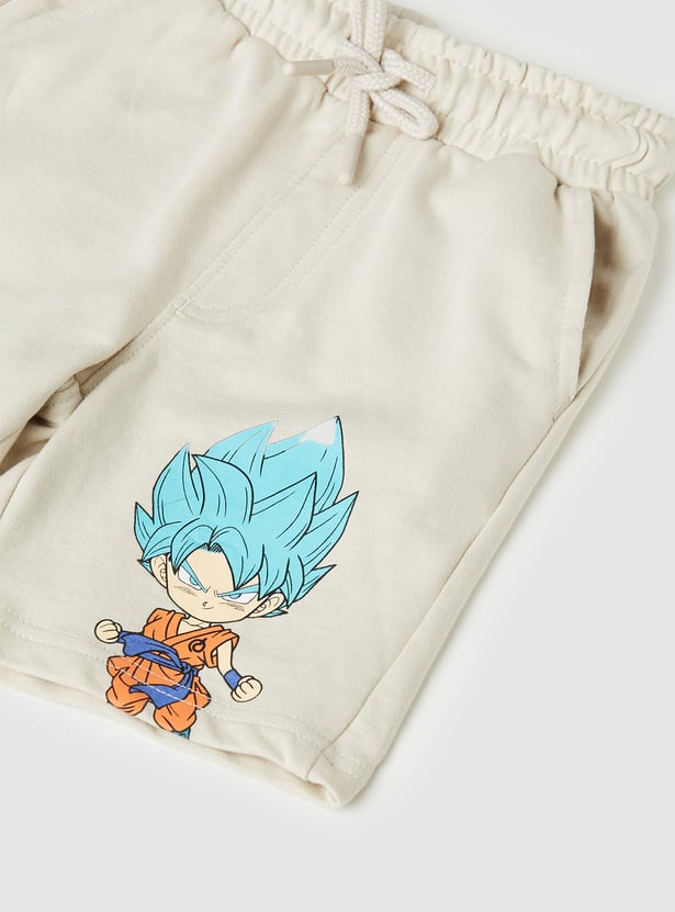 Boys Dragon Ball Goku T-shirt with Shorts Set