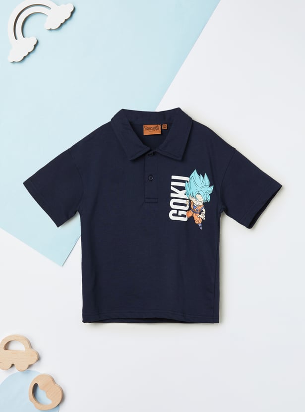 Boys Dragon Ball Goku T-shirt with Shorts Set