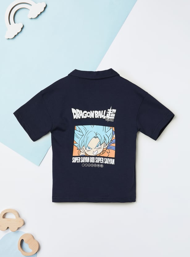 Boys Dragon Ball Goku T-shirt with Shorts Set