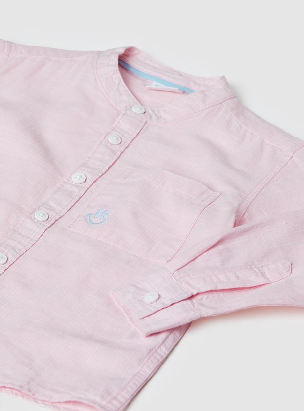 Boys Solid Shirt