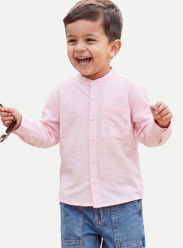 Boys Solid Shirt