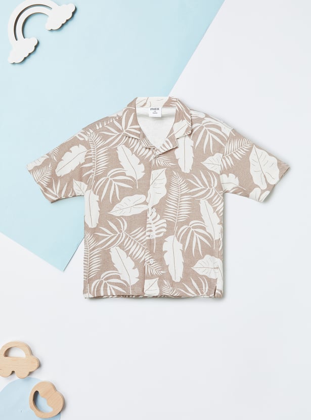 Boys Printed Shorts Set