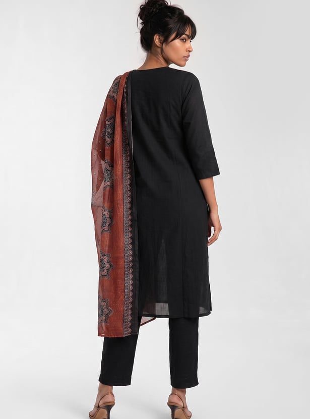 Women Printed A-line Kurta Set